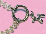 Pink Crystal Phone Chain – Durable Beaded Phone Strap & Anti-Drop Wrist Holder - Image 4