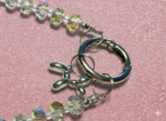 Smokey Crystal Phone Chain – Durable Beaded Phone Strap & Anti-Drop Wrist Holder - Image 3